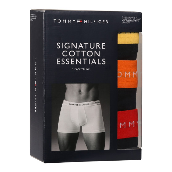 3PACK Boxershorts för herrar Tommy Hilfiger mörkblå (UM0UM02763 0S0)