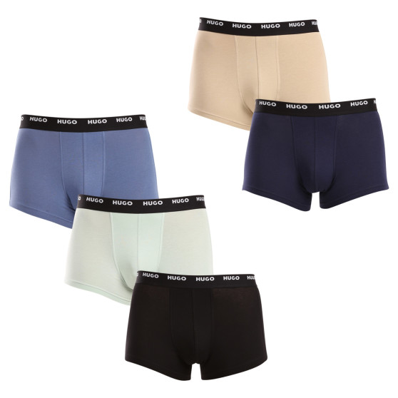 5PACK Boxershorts för herrar HUGO multicolour (50479944 981)