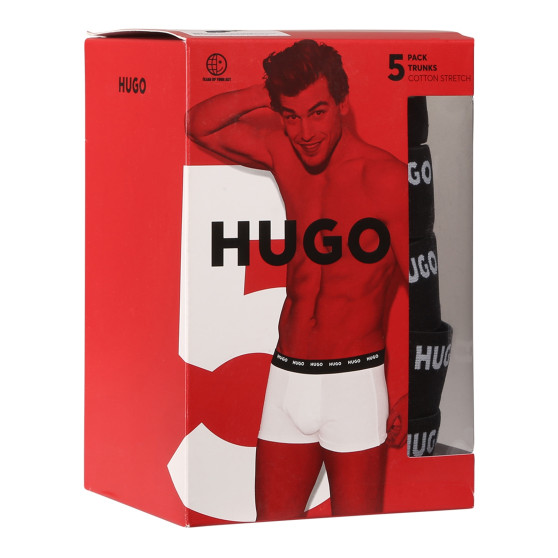 5PACK Boxershorts för herrar HUGO multicolour (50479944 981)