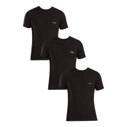 3PACK t-shirt för herrar HUGO svart (50480088 965)