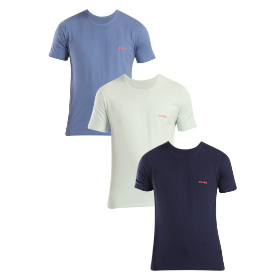 3PACK t-shirt för herrar HUGO multicolour (50480088 983)