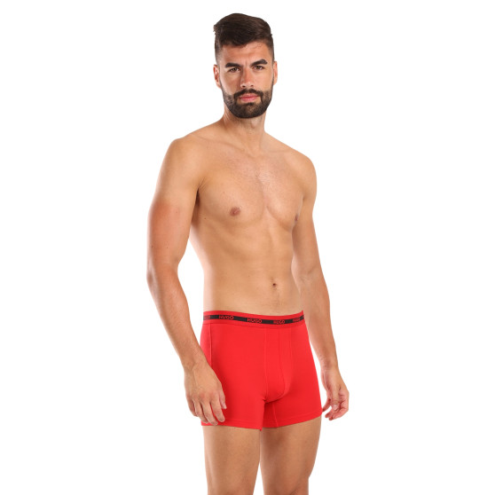 3PACK Boxershorts för herrar HUGO multicolour (50520475 971)