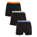 3PACKBoxershorts för herrar HUGO svart (50518079 961)