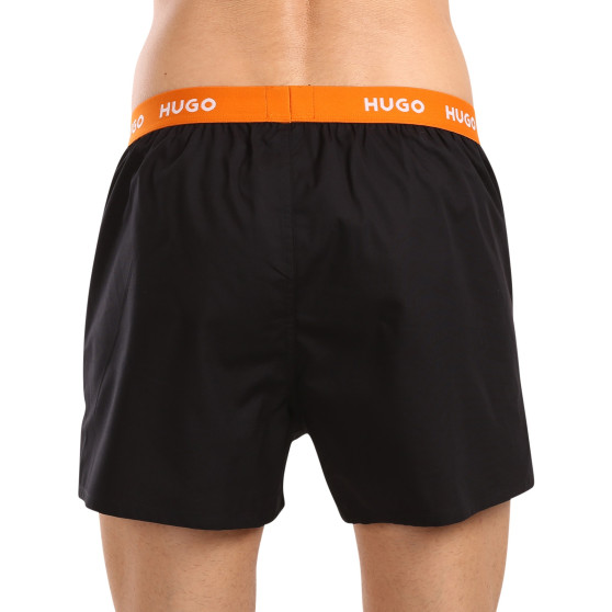 3PACKBoxershorts för herrar HUGO svart (50518079 961)