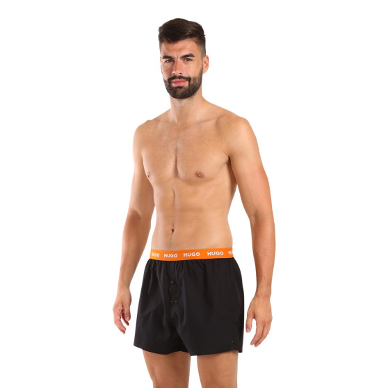 3PACKBoxershorts för herrar HUGO svart (50518079 961)