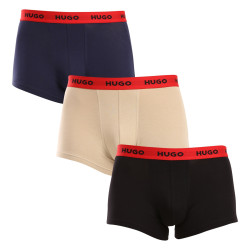 3PACK Boxershorts för herrar HUGO multicolour (50517878 962)