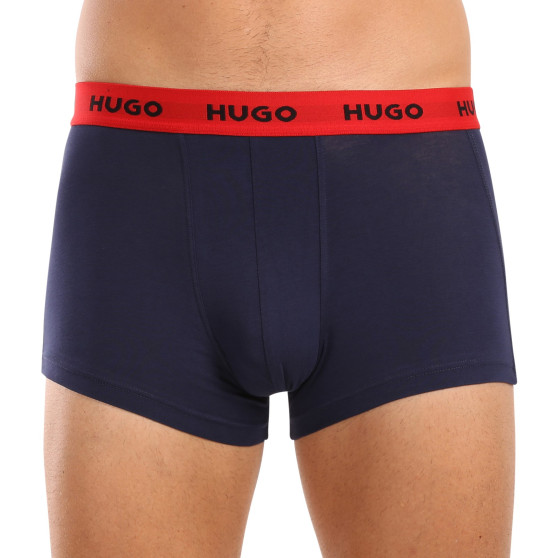 3PACK Boxershorts för herrar HUGO multicolour (50517878 962)