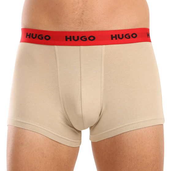 3PACK Boxershorts för herrar HUGO multicolour (50517878 962)