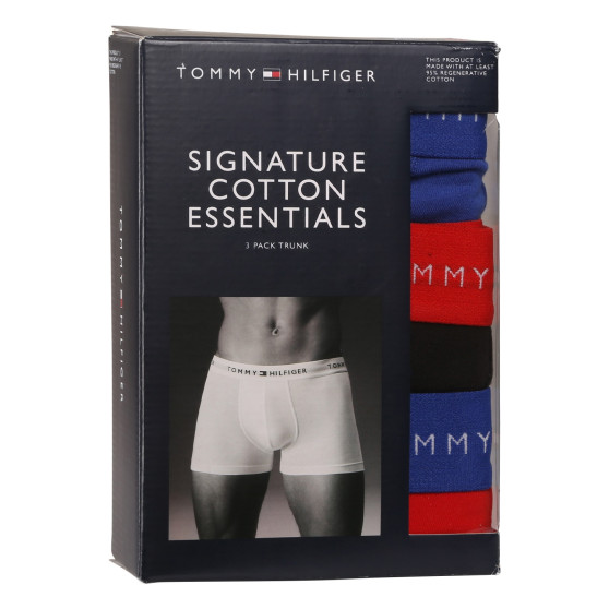 3PACK Boxershorts för herrar Tommy Hilfiger multicolour (UM0UM03438 0WH)