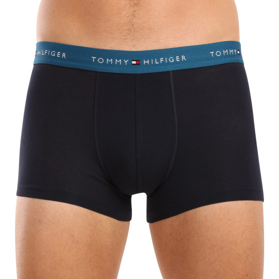 3PACK Boxershorts för herrar Tommy Hilfiger mörkblå (UM0UM02763 0VH)