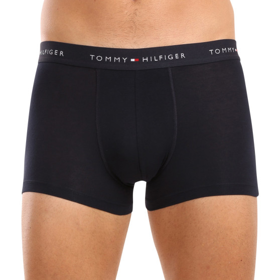 3PACK Boxershorts för herrar Tommy Hilfiger mörkblå (UM0UM02763 0VH)