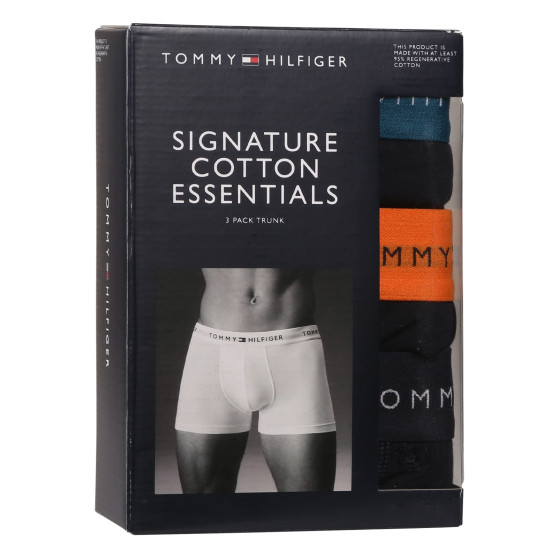 3PACK Boxershorts för herrar Tommy Hilfiger mörkblå (UM0UM02763 0VH)