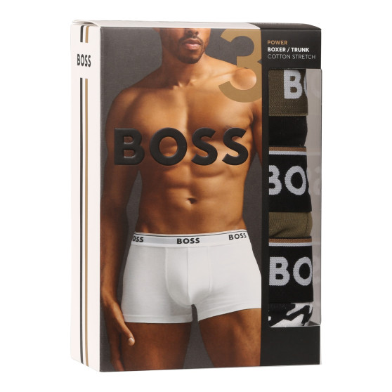 3PACK Boxershorts för herrar BOSS multicolour (50514998 982)