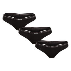 3PACK Stringtrosor för damer BOSS svart (50510030 001)