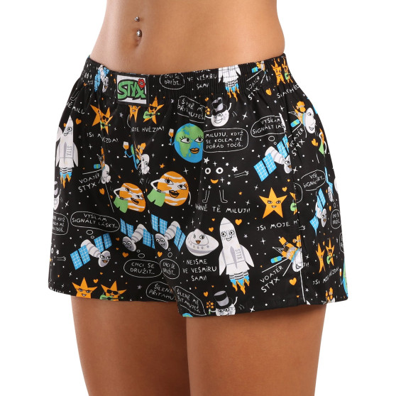 Styx Damshorts konst klassiskt gummiuniversum (K1758)