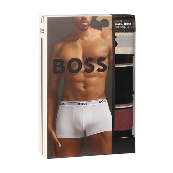 3PACK Boxershorts för herrar BOSS multicolour (50517827 978)