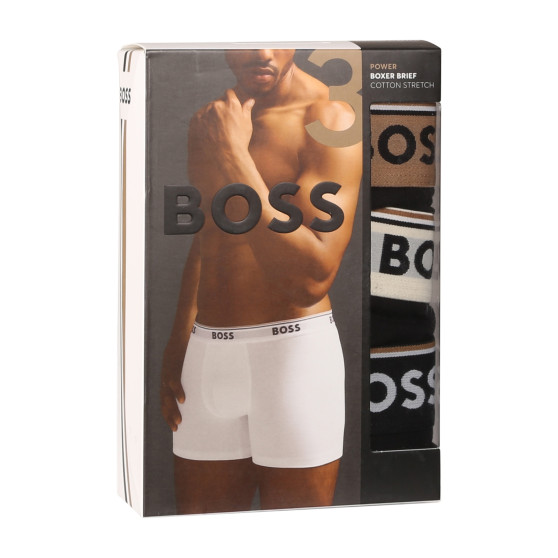 3PACK Boxershorts för herrar BOSS multicolour (50517828 982)