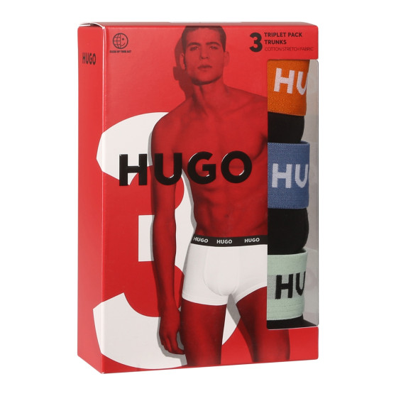 3PACK Boxershorts för herrar HUGO multicolour (50517878 961)