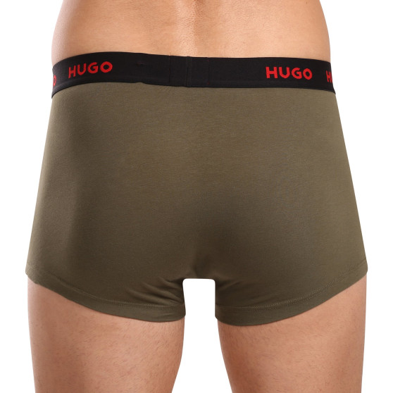 3PACK Boxershorts för herrar HUGO multicolour (50517878 964)