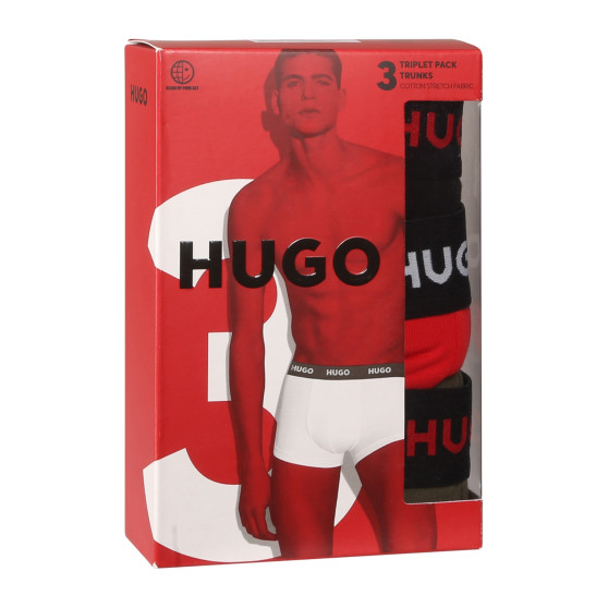 3PACK Boxershorts för herrar BOSS multicolour (50514998 982)