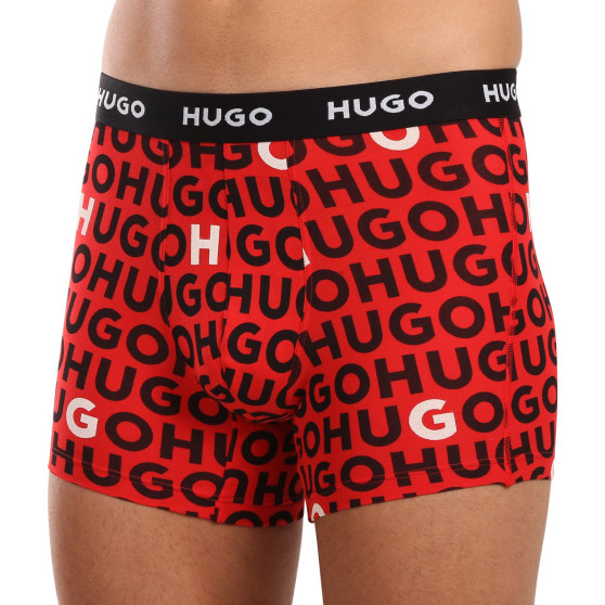 3PACK Boxershorts för herrar HUGO multicolour (50510192 321)