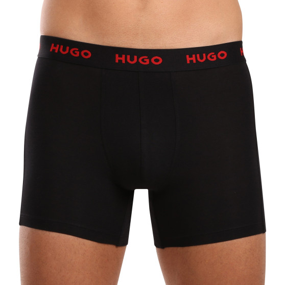 3PACK Boxershorts för herrar HUGO multicolour (50510192 321)