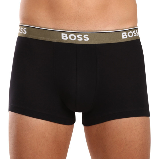 3PACK Boxershorts för herrar BOSS svart (50517827 980)