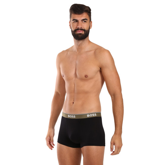 3PACK Boxershorts för herrar BOSS svart (50517827 980)