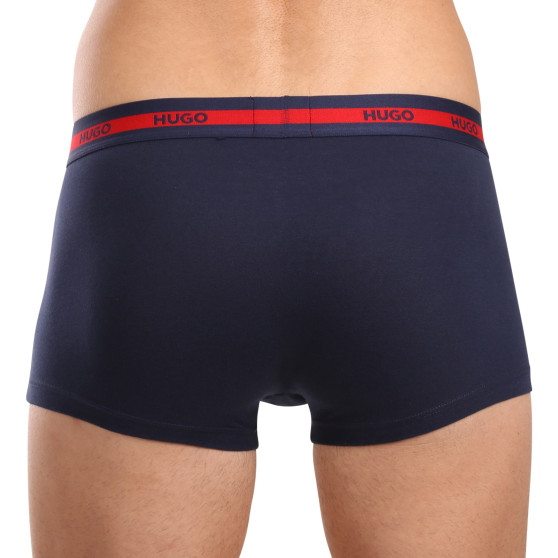 3PACK Boxershorts för herrar HUGO multicolour (50517883 970)