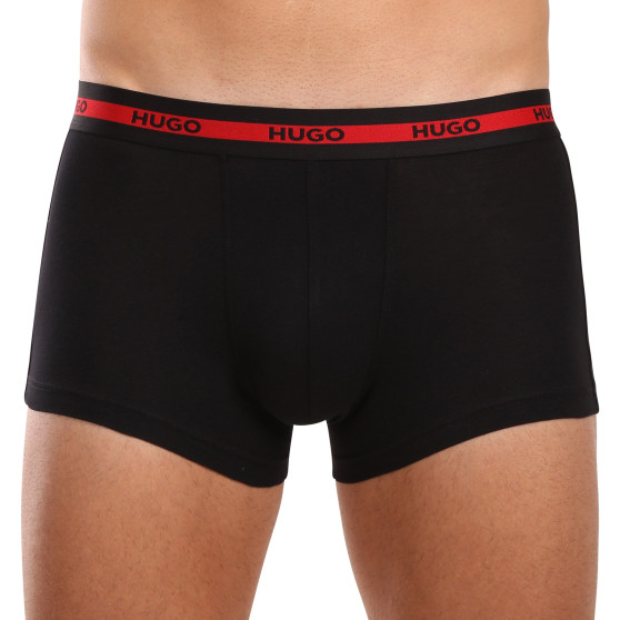 3PACK Boxershorts för herrar HUGO multicolour (50517883 970)