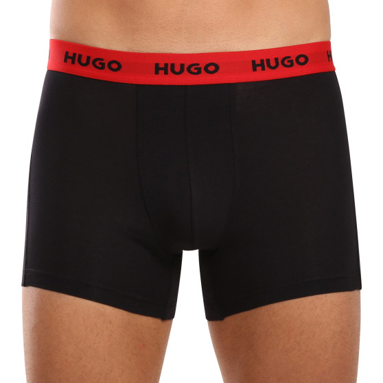 3PACK Boxershorts för herrar HUGO multicolour (50510192 321)