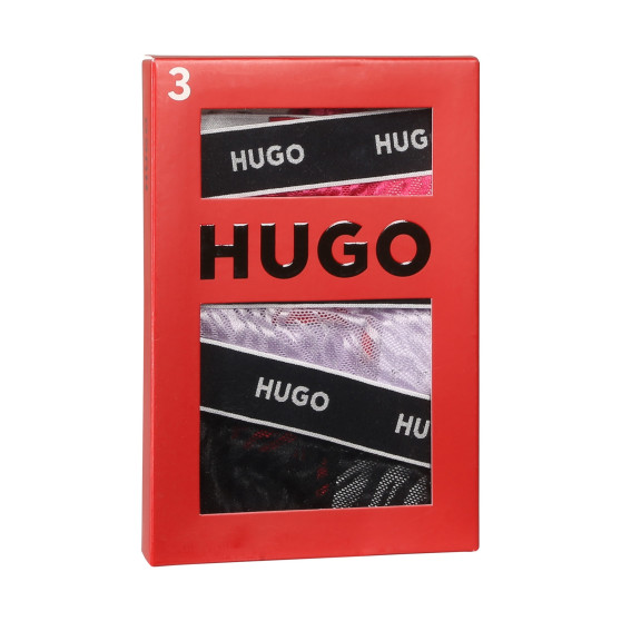 3PACK Stringtrosor för kvinnor HUGO multicolour (50480150 981)