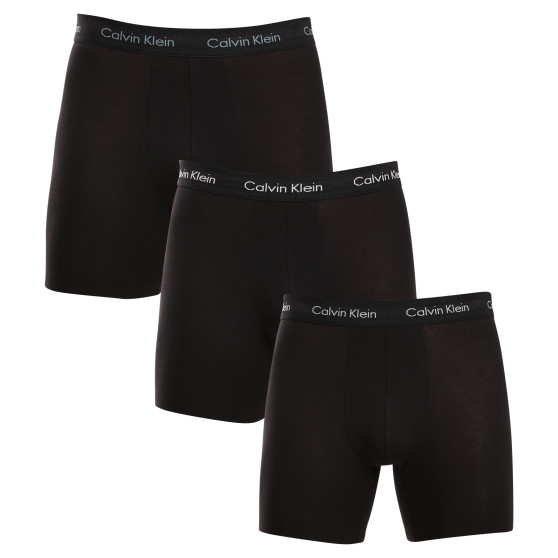 3PACK Boxershorts för herrar Calvin Klein svart (NB1770A-Q5F)