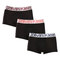 3PACK Boxershorts för herrar Calvin Klein svart (NB3074A-MHQ)