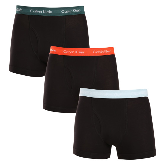 3PACK Boxershorts för herrar Calvin Klein svart (NB2615A-NLS)