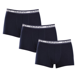 3PACK Boxershorts för herrar Gant blå (900003053-410)