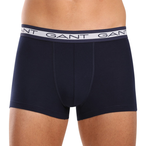 3PACK Boxershorts för herrar Gant blå (900003053-410)