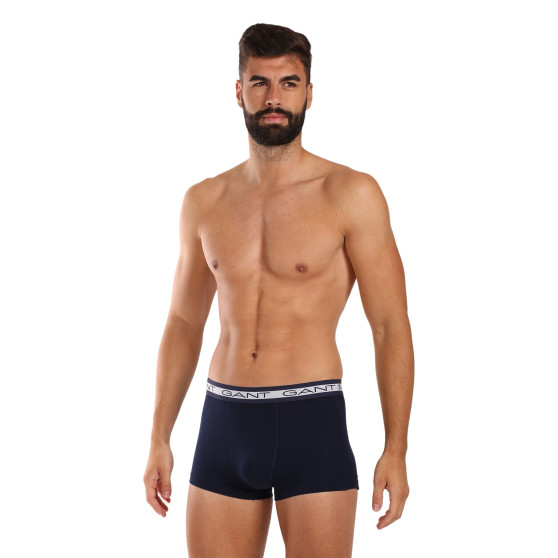 3PACK Boxershorts för herrar Gant blå (900003053-410)