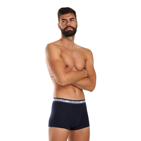 3PACK Boxershorts för herrar Gant blå (900003053-410)