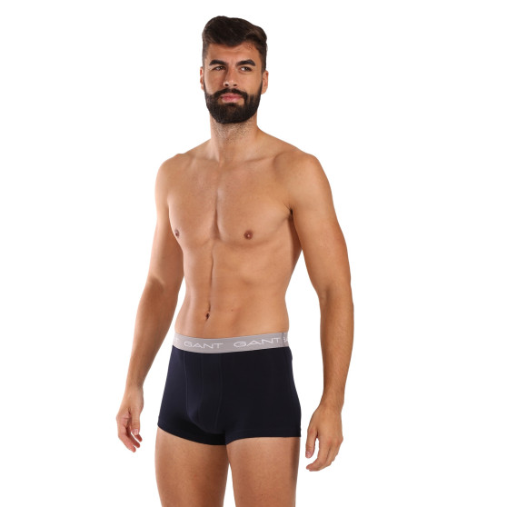 3PACK Boxershorts för herrar Gant svart (902423003-649)