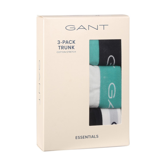 3PACK Boxershorts för herrar Gant multicolour (902423013-364)