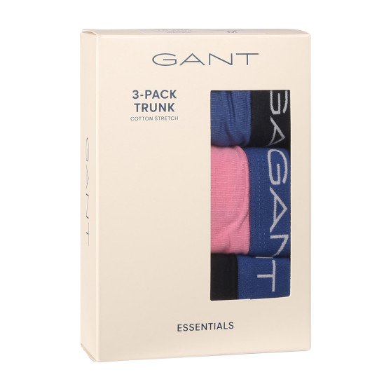 3PACK Boxershorts för herrar Gant multicolour (902423013-407)