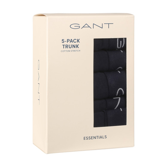 5PACK Boxershorts för herrar Gant blå (900015003-410)