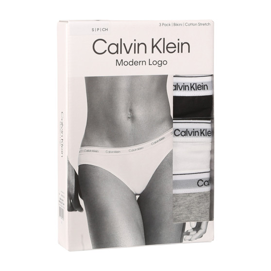 3PACK damtrosor Calvin Klein multicolour (QD5207E-MPI)