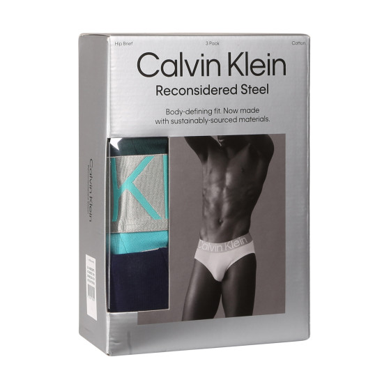 3PACK herrkalsonger Calvin Klein multicolour (NB3129A-N2M)