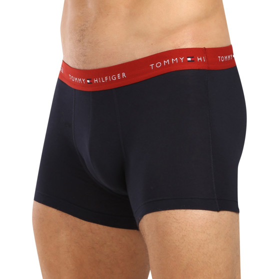 3PACK Boxershorts för herrar Tommy Hilfiger mörkblå (UM0UM02763 0WR)