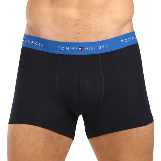 3PACK Boxershorts för herrar Tommy Hilfiger mörkblå (UM0UM02763 0WR)