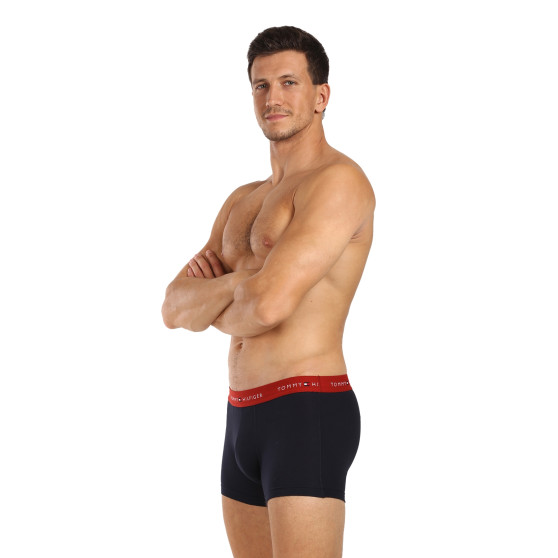 3PACK Boxershorts för herrar Tommy Hilfiger mörkblå (UM0UM02763 0WR)