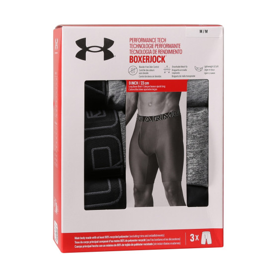 3PACK Boxershorts för herrar Under Armour multicolour (1383880 035)