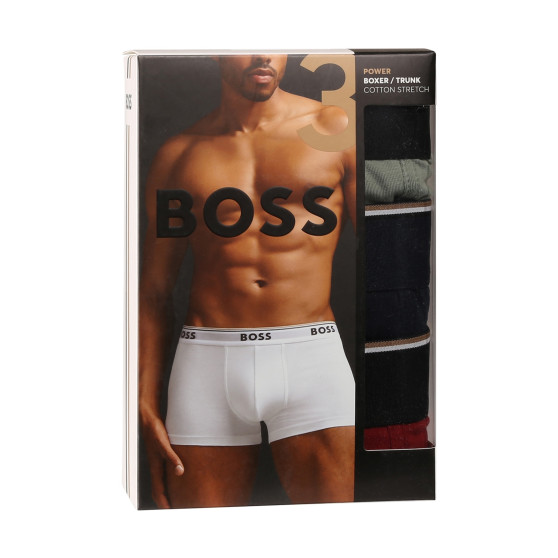 3PACK Boxershorts för herrar BOSS multicolour (50517827 967)